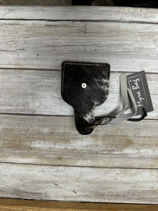 Myra hand  cow hide key fob