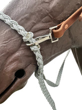 Loping hackamore with split reins