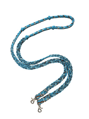 Barrel Reins, wide 1” reins with grip knots...You choose color and length