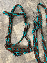 Complete Bitless bridle for ponies …side pull hackamore with reins