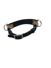 Personalized side pull hackamore  bitless attachment.... with black or brown chinstrap...all sizes