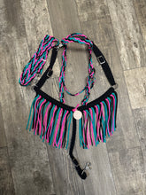 Pony Set- Black, hot pink, and green turquoise