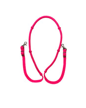 Stiff loop cable Barrel Reins neon tirwioose  with grip knots...You choose color and length