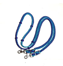 Barrel reins with adjustable grip knots 12' (very long length)