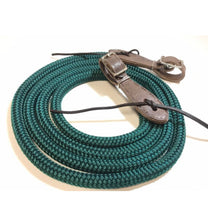 Yacht rope reins with buckle slobber straps 8'