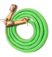 Yacht rope reins with buckle slobber straps 8'