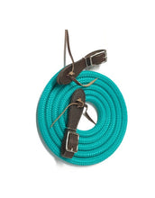 Yacht rope reins with buckle slobber straps 8'