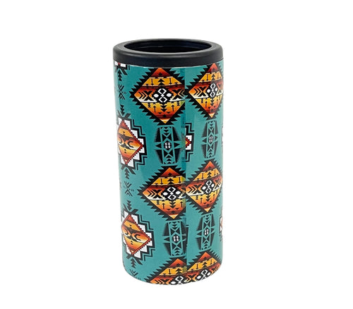Skinny Can Cooler turquoise sedona
