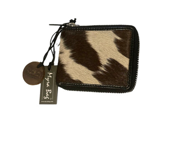 Myra cowhide unisex wallet