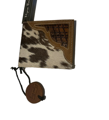 Myra cowhide unisex wallet