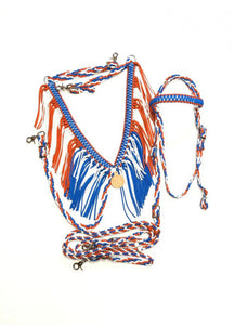 Collier de poitrine Horse Tack vintage, utilisé Fabricant Collier de poitrine Horse Tack vintage, utilisé Fabricant