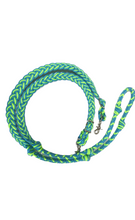 Wide barrel reins with round center and grip knots….you choose length and colors
