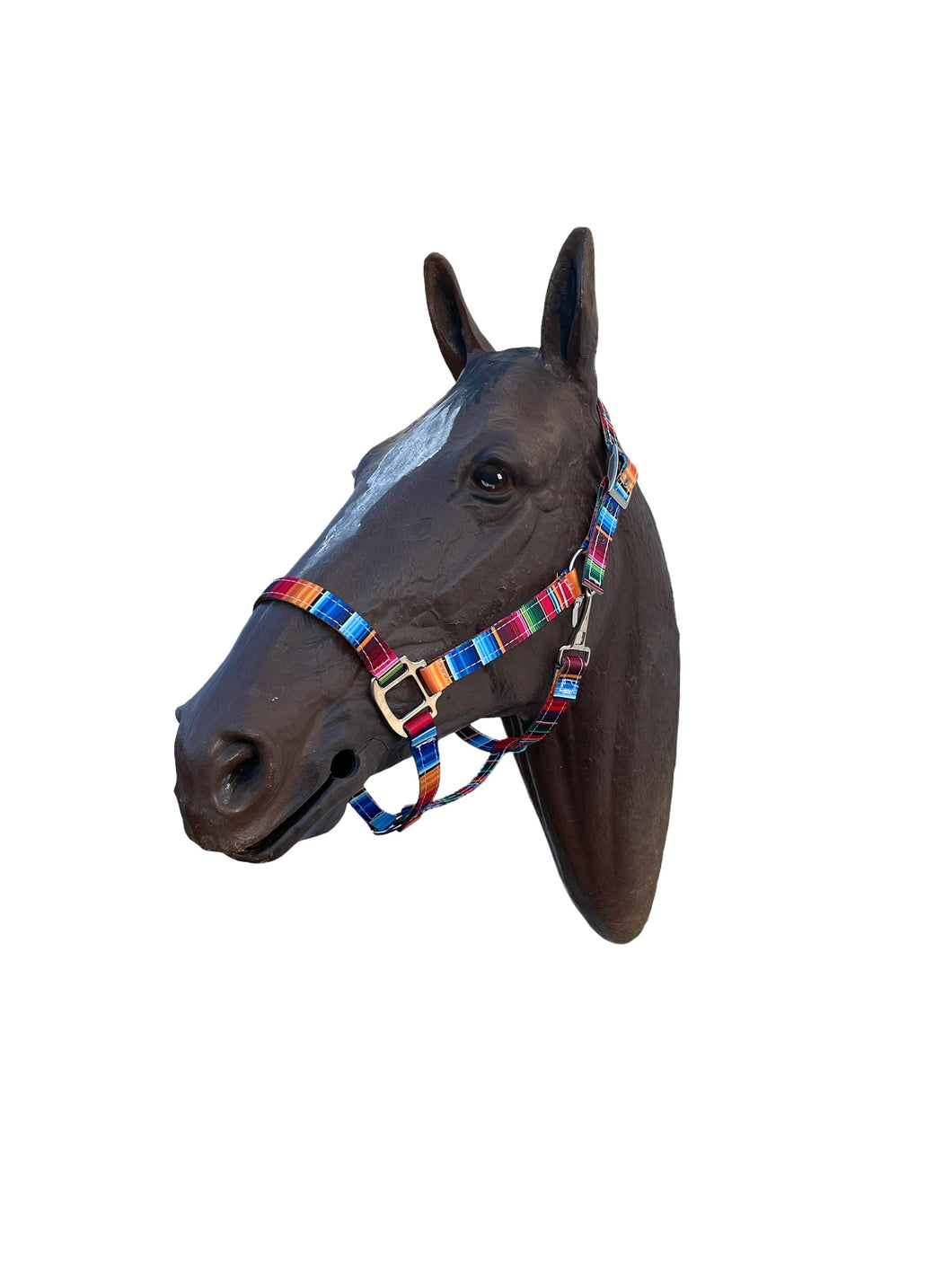 Serape nylon horse halter